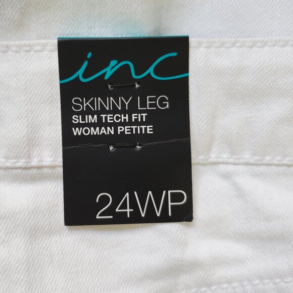 INC International Concepts Women's Skinny Leg Slim Tech Fit Denim Jeans - Picture 4 of 10